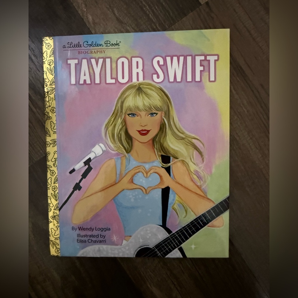 Taylor Swift Little Golden Book Biography
